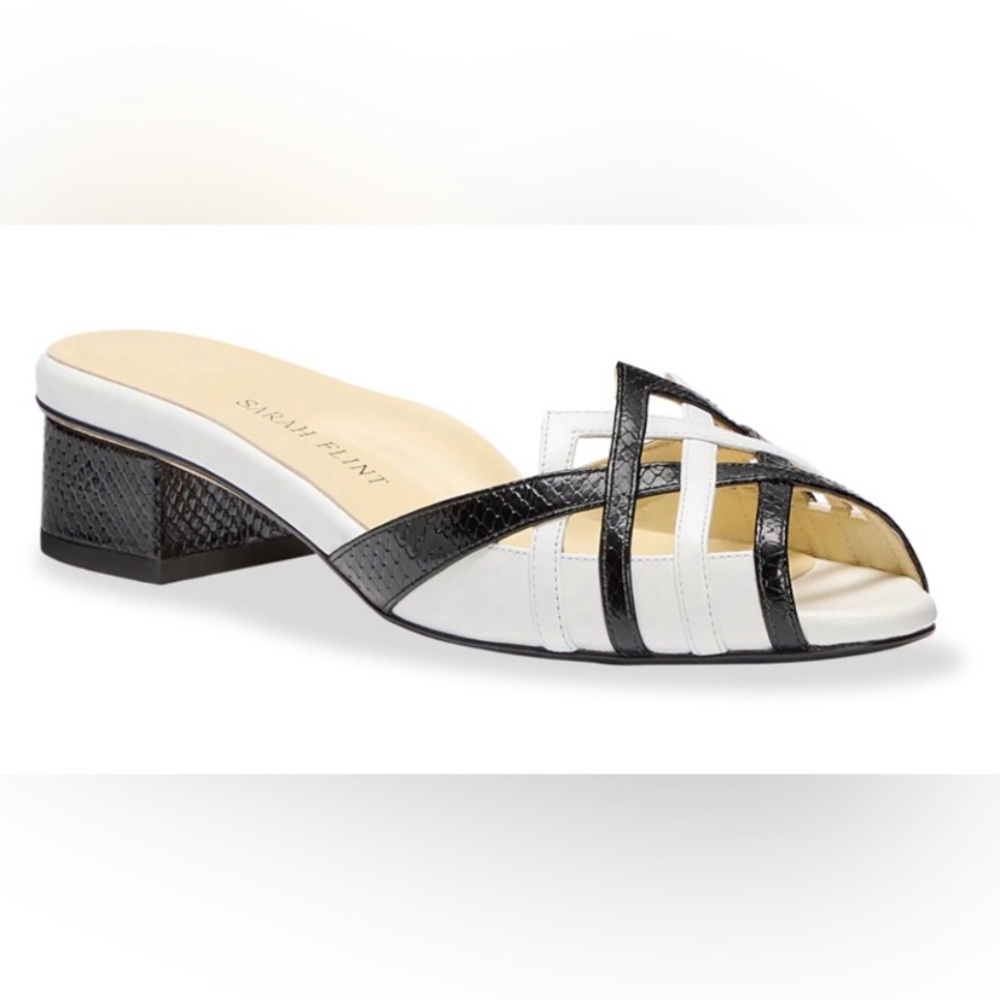 NWOB Sarah Flint Slip On Sandal Sz 39